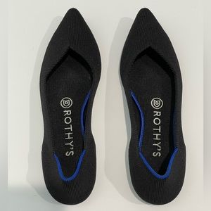 Rothy’s “The Point” Pointed Toe Flat - Black
